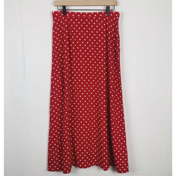Pendleton Dresses & Skirts - Vintage Pendleton Red and White Polka Dot Maxi